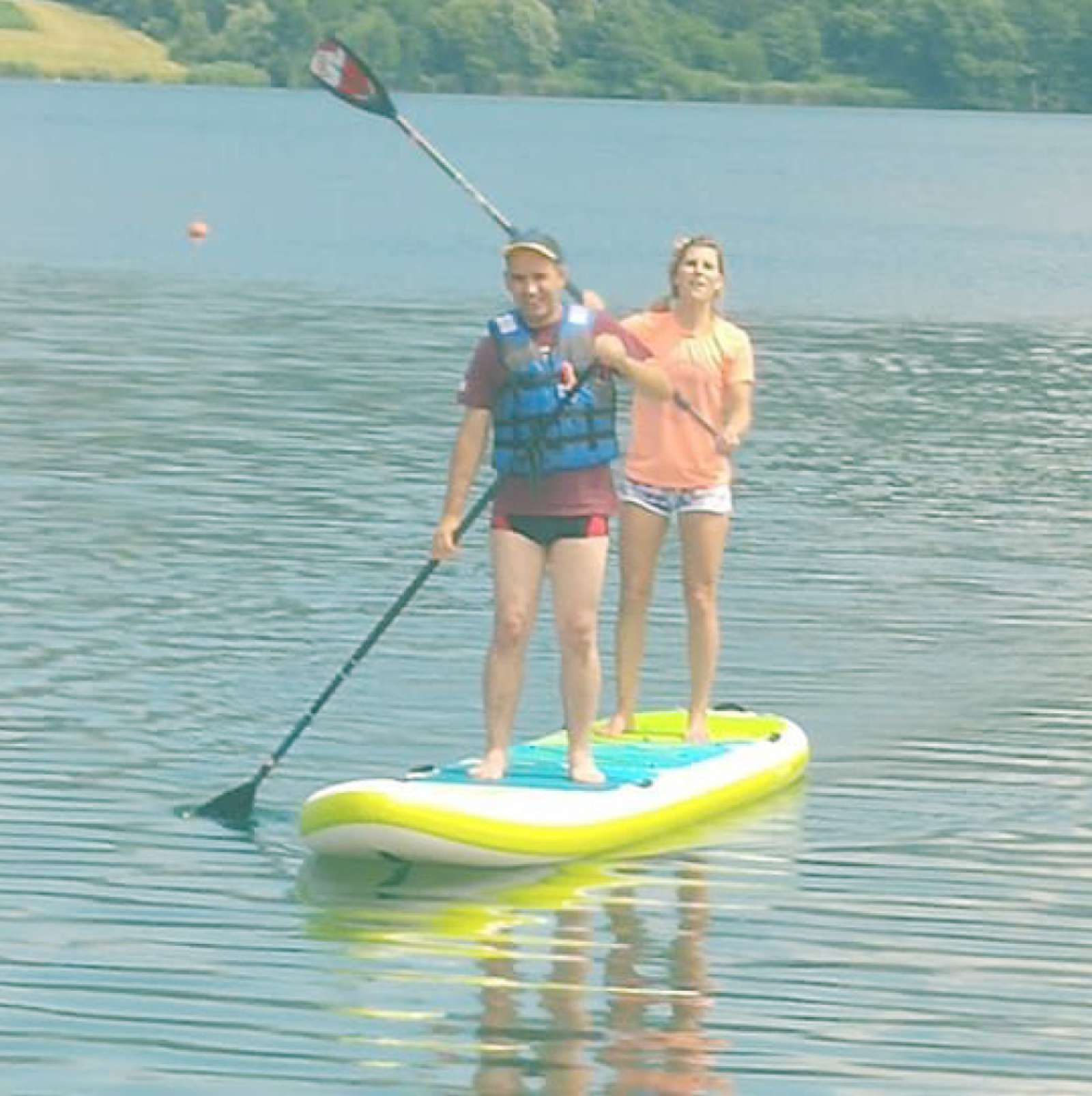 Photo: Zvonka Novak, users of Center Naprej, Velenjska plaža, 2018